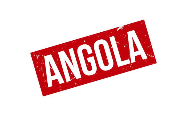 Angola Rubber Stamp Seal Vector - Vecteur, image