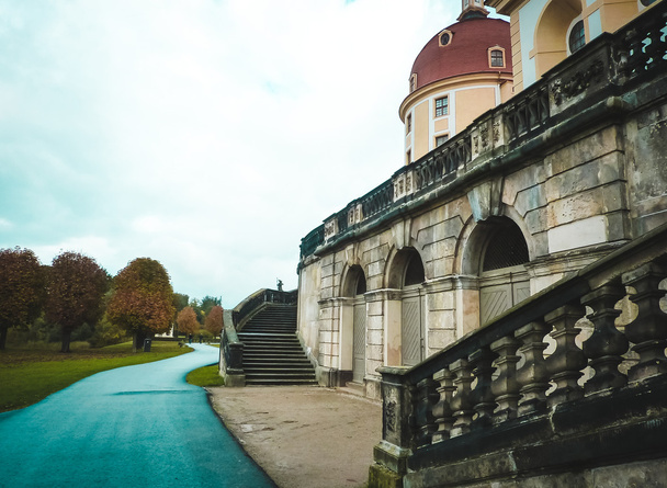 Schloss Morizburg Almanya'da görünümünü - Fotoğraf, Görsel