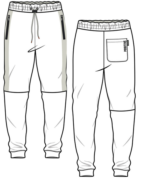 jogger pants vector design template.  - Vetor, Imagem