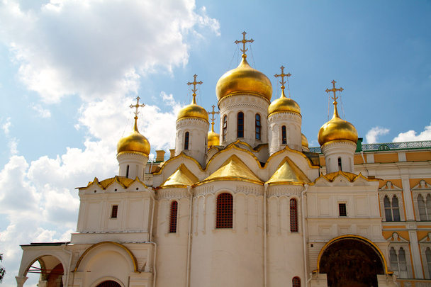 ο καθεδρικός ναός του Ευαγγελισμού της Θεοτόκου στο Κρεμλίνο, Μόσχα, Ρωσία - Φωτογραφία, εικόνα