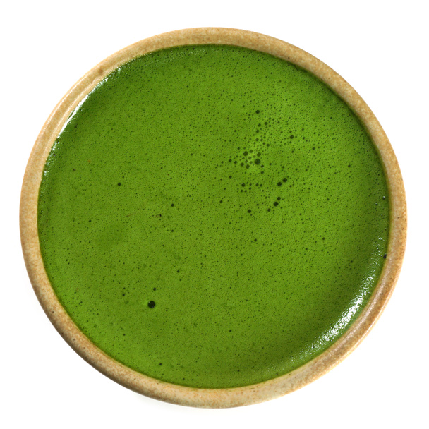 Grüner Tee - Matcha grün - Foto, Bild