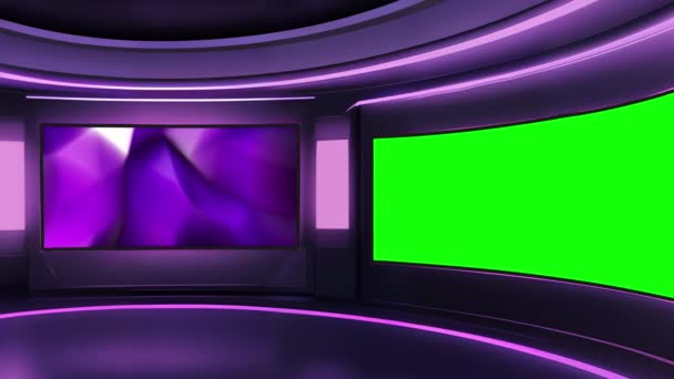 Virtual Studio Sets - The Way to Streamline Your Newsroom - Footage, Video