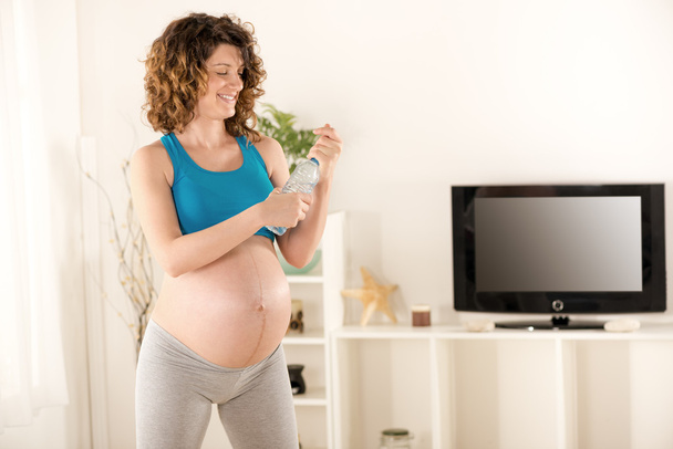 Rest After Exercise For Pregnant - Photo, Image
