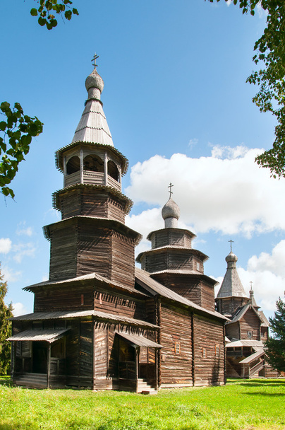 old wooden church in north west Russia - Zdjęcie, obraz