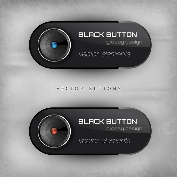 Buttons - Wektor, obraz