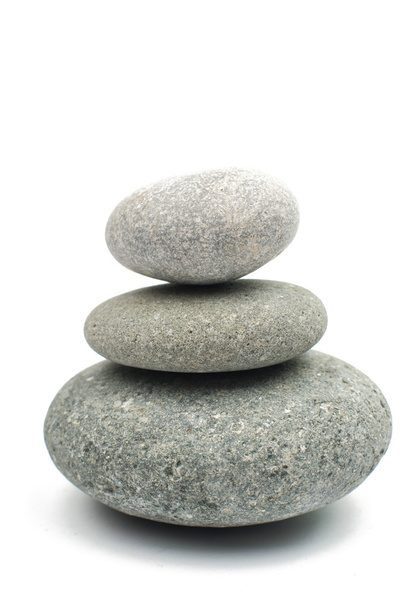 Pile de pierres de massage
 - Photo, image