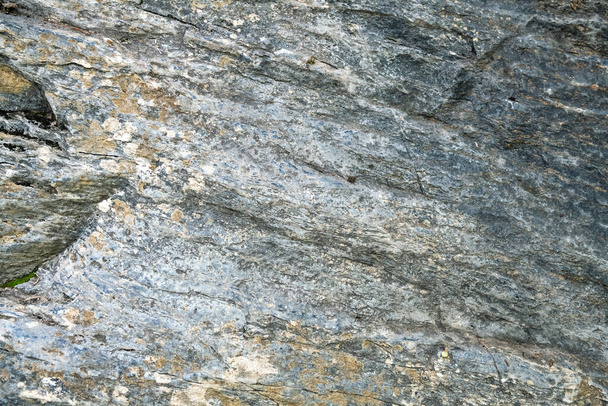 Mining cliff of rough rock cras. Texture of mountain  stone with high resolution. - Photo, Image