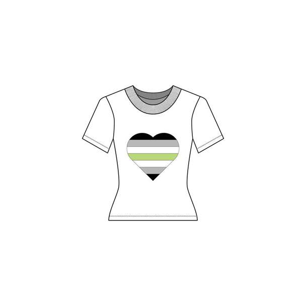 Εικόνα T-shirt που απομονώνεται σε λευκό φόντο. Apparel σύμβολο σύγχρονο, απλό, διάνυσμα, εικονίδιο για το σχεδιασμό της ιστοσελίδας, κινητό app, ui. Εικονογράφηση διανύσματος - Διάνυσμα, εικόνα