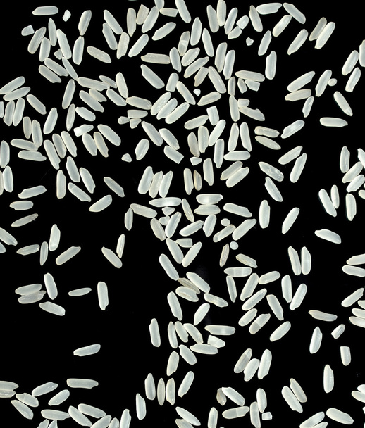 Achtergrond van de rijstkorrels - Foto, afbeelding