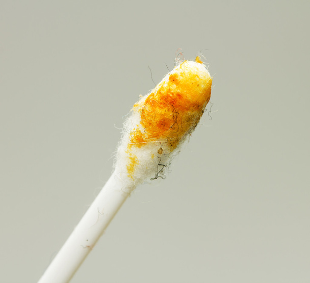Used sanitary ear stick - Photo, Image