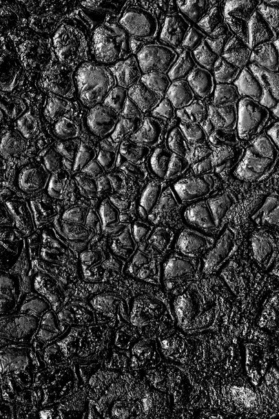 Oppervlak van olievervuiling - Foto, afbeelding
