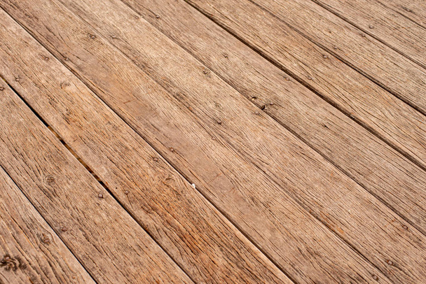 Grunge Wood texture background. Light brown dirty wood boards. - Photo, Image