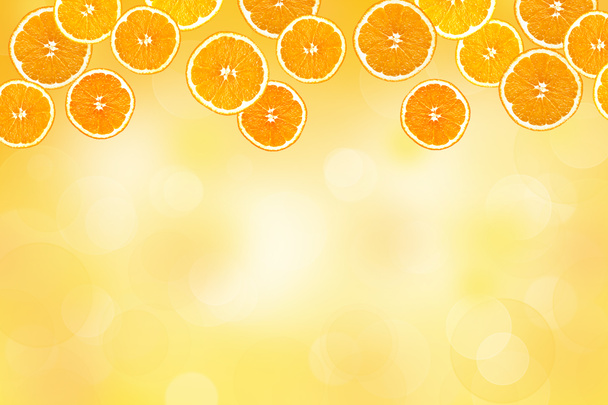 collage of sliced oranges - Photo, Image