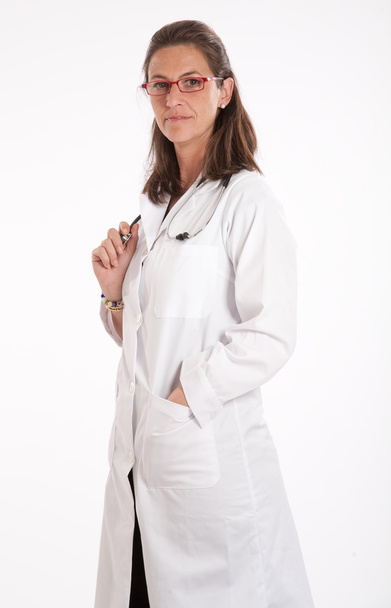 Friendly female doctor - Фото, изображение