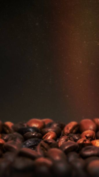Roasted coffee beans mobile wallpaper - Photo, Image