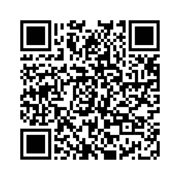 Black white QR code. Quick Response code. Marketing and inventory management. Scan with smart phone. Tracking and identification of products. Vector illustration. - Διάνυσμα, εικόνα