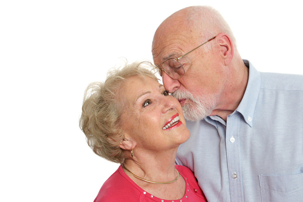 Senior Couple - Affectionate - Fotoğraf, Görsel