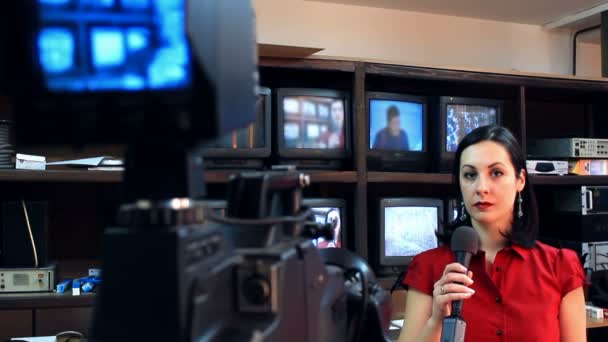 Přípravy na zařazení živého televizního vysílání - Záběry, video