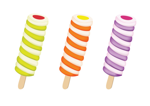 Ice lolly - Vector, Image
