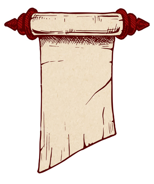 oude scroll  - Vector, afbeelding