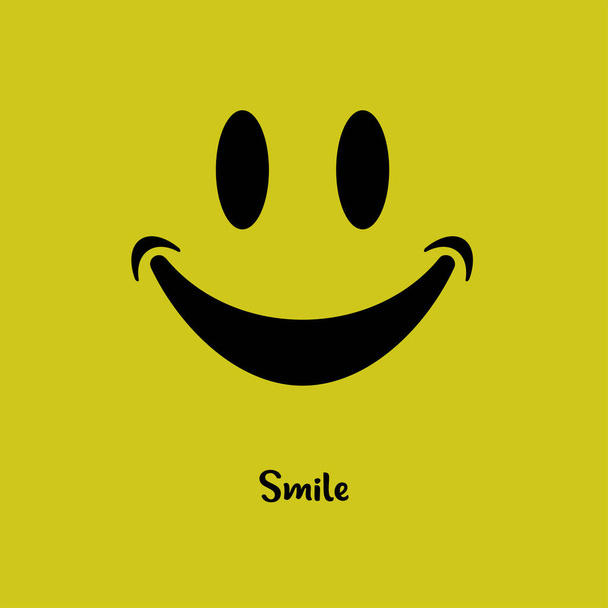 sonrisa logo diseño plantilla vector ilustración - Vector, Imagen