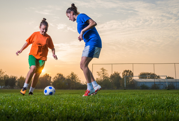 Kadın futbol - Fotoğraf, Görsel