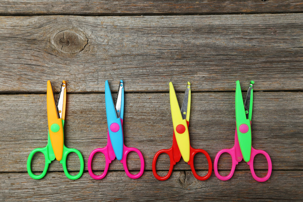 Figured colored scissors - Foto, immagini