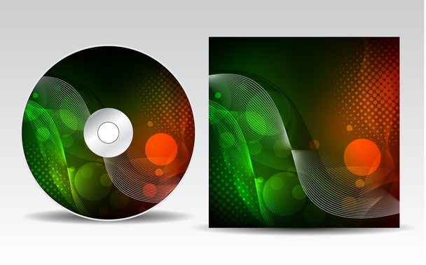 CD cover design - Вектор, зображення