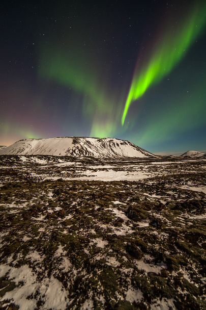 az északi fény aurora - Fotó, kép