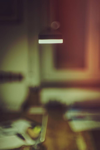 Blurry image of a room - Fotó, kép