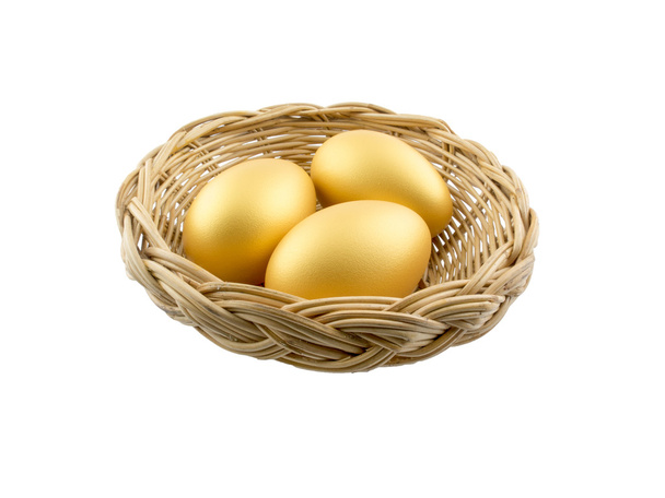 αυγά απομονωμένα σε λευκό φόντο - Φωτογραφία, εικόνα