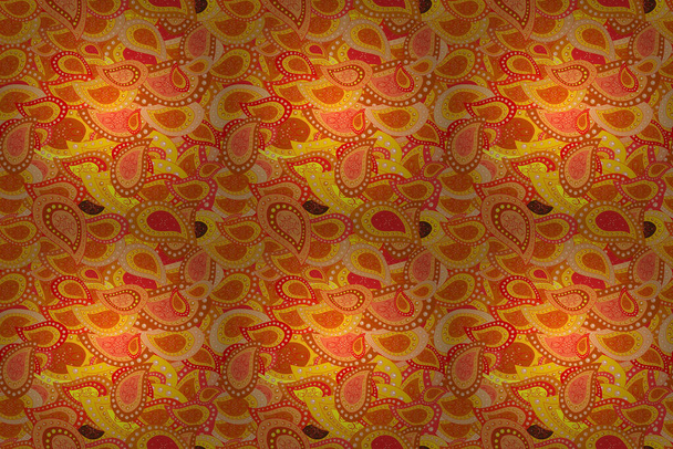 Colour Spring Theme seamless pattern Background. Flat Flower Elements Design. Beautiful fabric pattern. Seamless Floral Pattern in Raster illustration. - Valokuva, kuva
