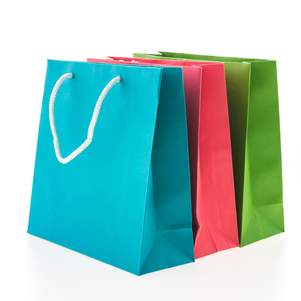 színes bevásárló táskák - Fotó, kép