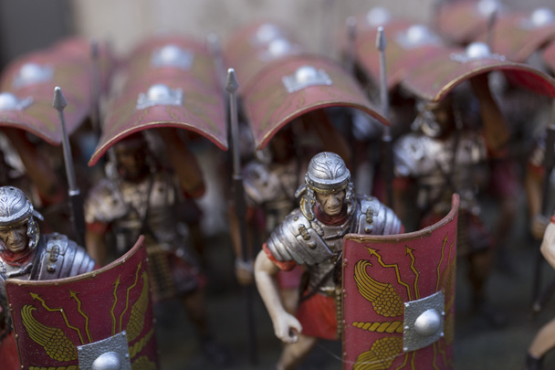 Miniatura de soldados del imperio romano
 - Foto, imagen