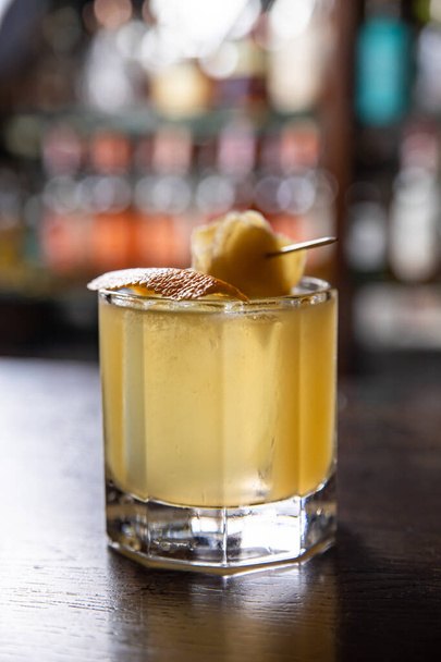A delicious alcoholic cocktail. Close up - Foto, Bild