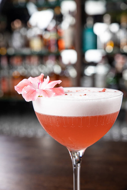 A delicious alcoholic cocktail. Close up - Valokuva, kuva