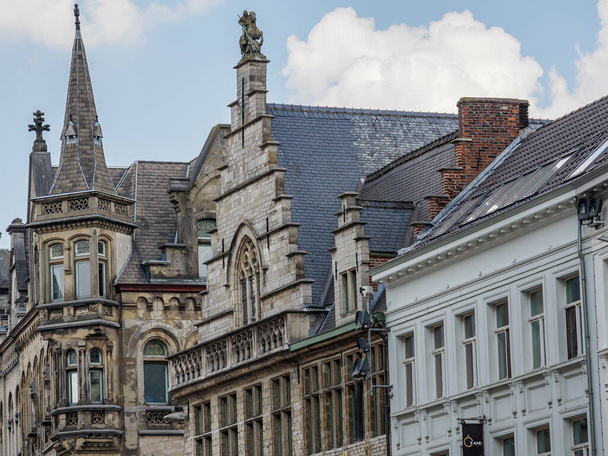 Η παλιά πόλη της Gent στο Βέλγιο - Φωτογραφία, εικόνα