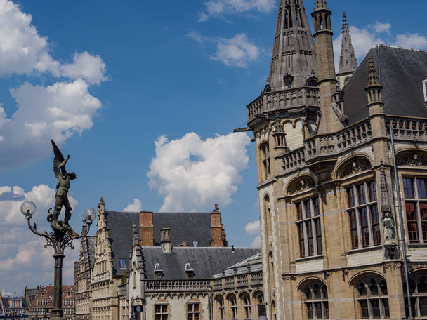 A belgiumi Gent óvárosa - Fotó, kép