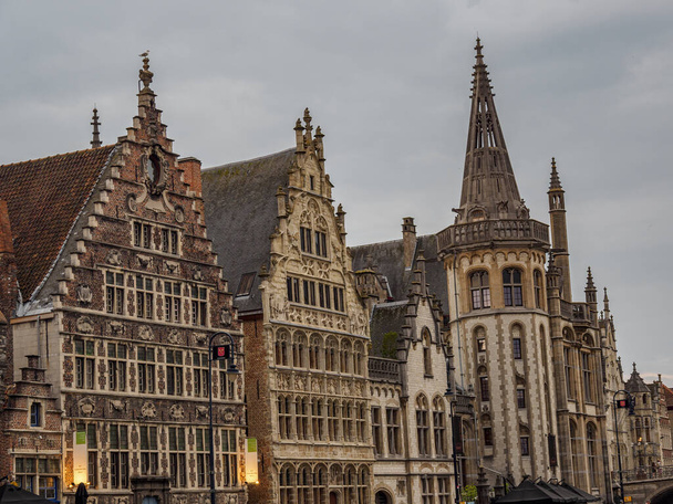 Staré město Gent v Belgii - Fotografie, Obrázek