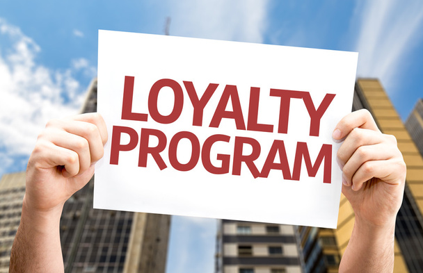 Loyalty programma kaart - Foto, afbeelding