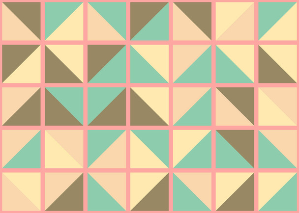 Abstract Geometric Pattern generative computational art illustration - Vector, Image