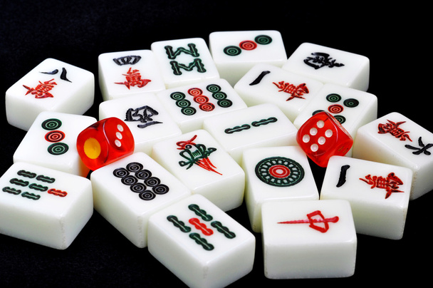 Çin mahjong - Fotoğraf, Görsel
