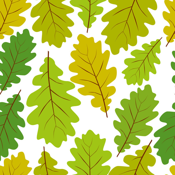 Beautiful leaves seamless pattern - Vektori, kuva