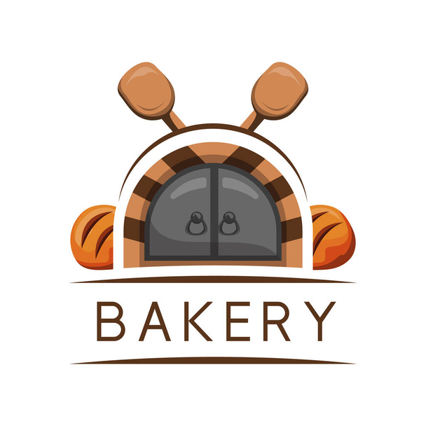 Pittogramma creativo Bakery logo design - Vettoriali, immagini
