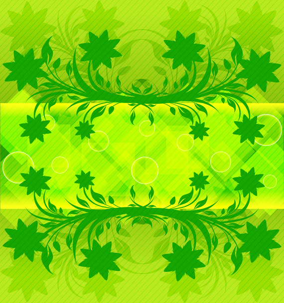 Vector illustration of an abstract green background. eps10 - Vektör, Görsel