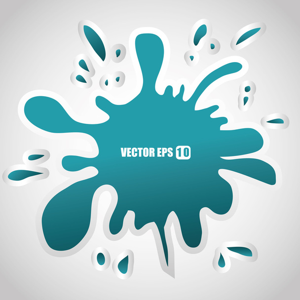 Splash design, vector illustration. - Vector, Image
