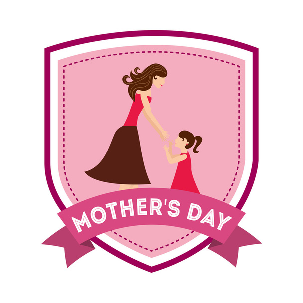 μητέρες ημέρα σχέδιο - Διάνυσμα, εικόνα