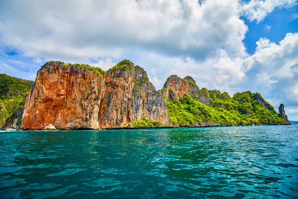 Krásná scenérie thajských ostrovů Phuke, scenérie pro cestování. - Fotografie, Obrázek