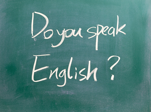 Do you speak english - Foto, Imagen