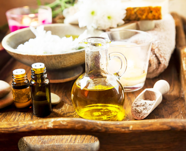 Olivový olej Spa terapie - Fotografie, Obrázek